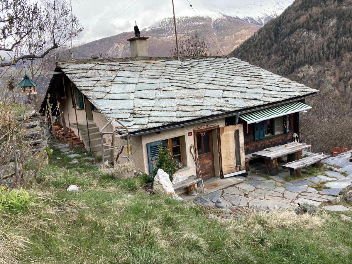 Chalet La Paz With Hotpot And Sauna Villa Törbel Kültér fotó
