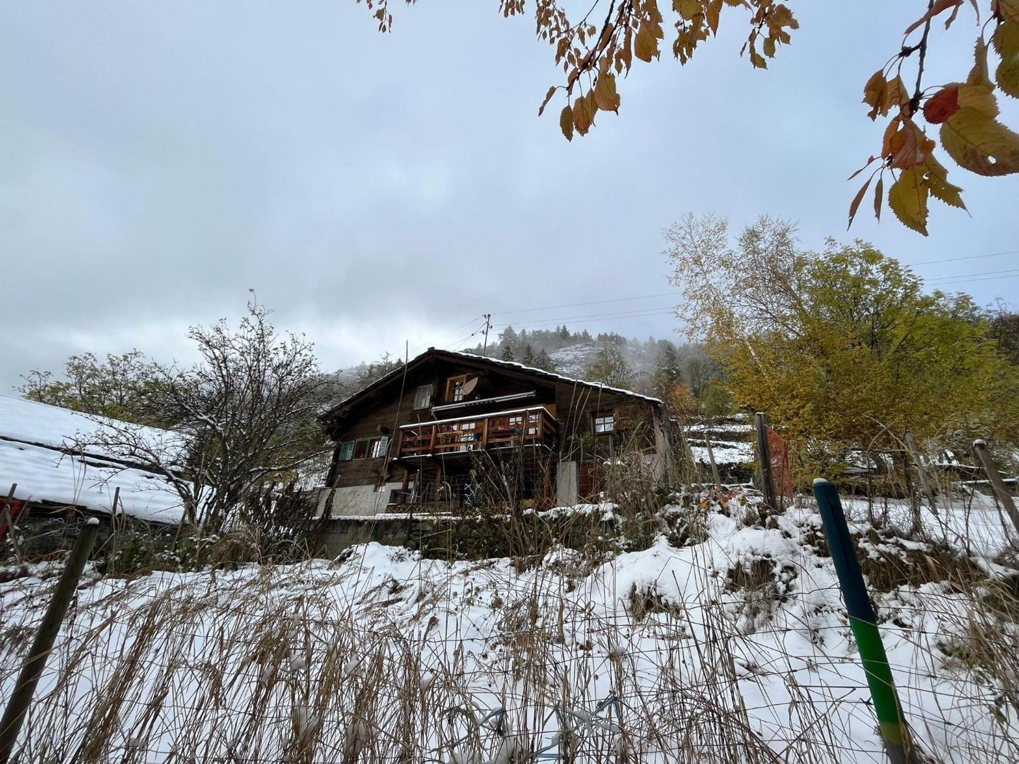 Chalet La Paz With Hotpot And Sauna Villa Törbel Kültér fotó